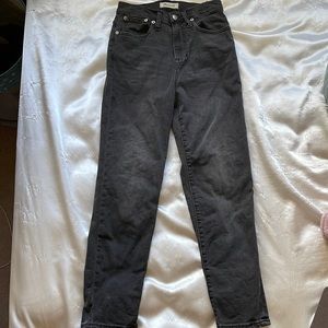 Madewell  high rise mom jean